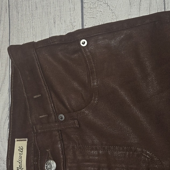 Madewell Women's Mid-Rise Kick Out Jeans Hot Cocoa Size 26 NWOT - Picture 4 of 12